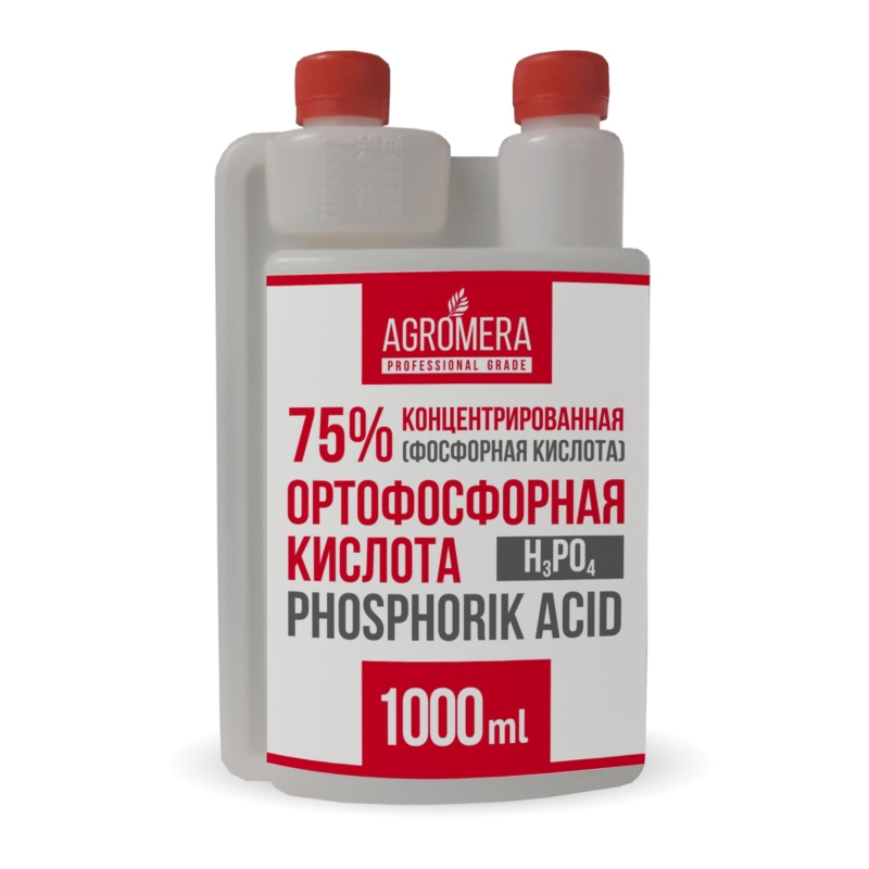 Ортофосфорная к-та 75% АГРОМЕРА 1 литр